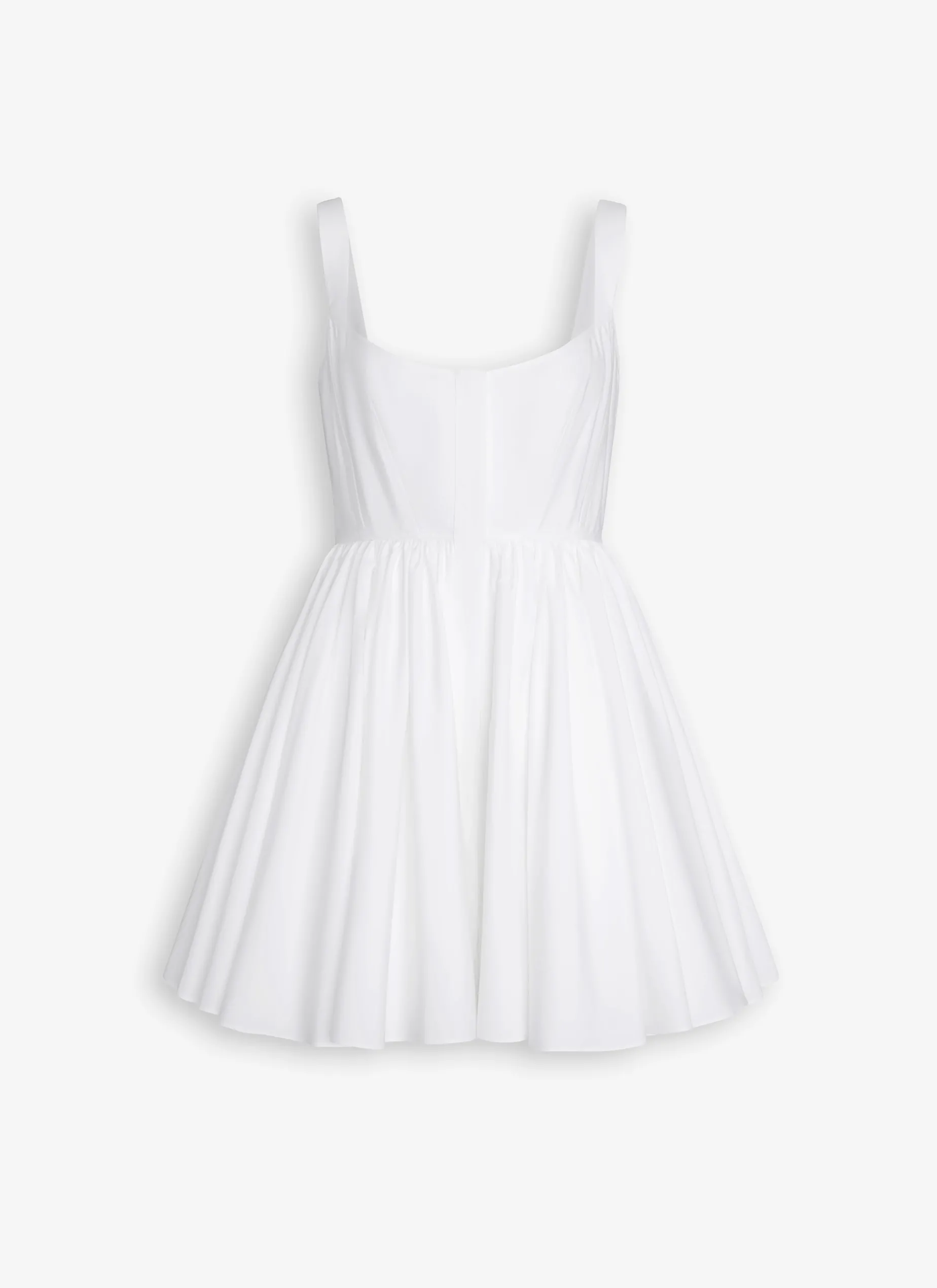 SKATER DRESS IN COTTON POPLIN