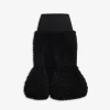 SLIT SKIRT IN KNITTED FUR