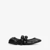 SPHERE BALLET FLATS IN PATENT LEATHER