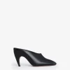 SPIKE MULES IN CALFSKIN
