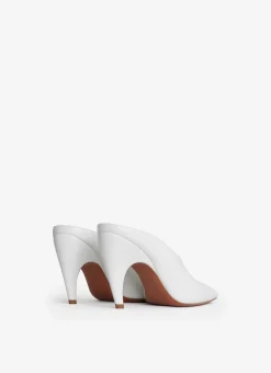 SPIKE MULES IN CALFSKIN