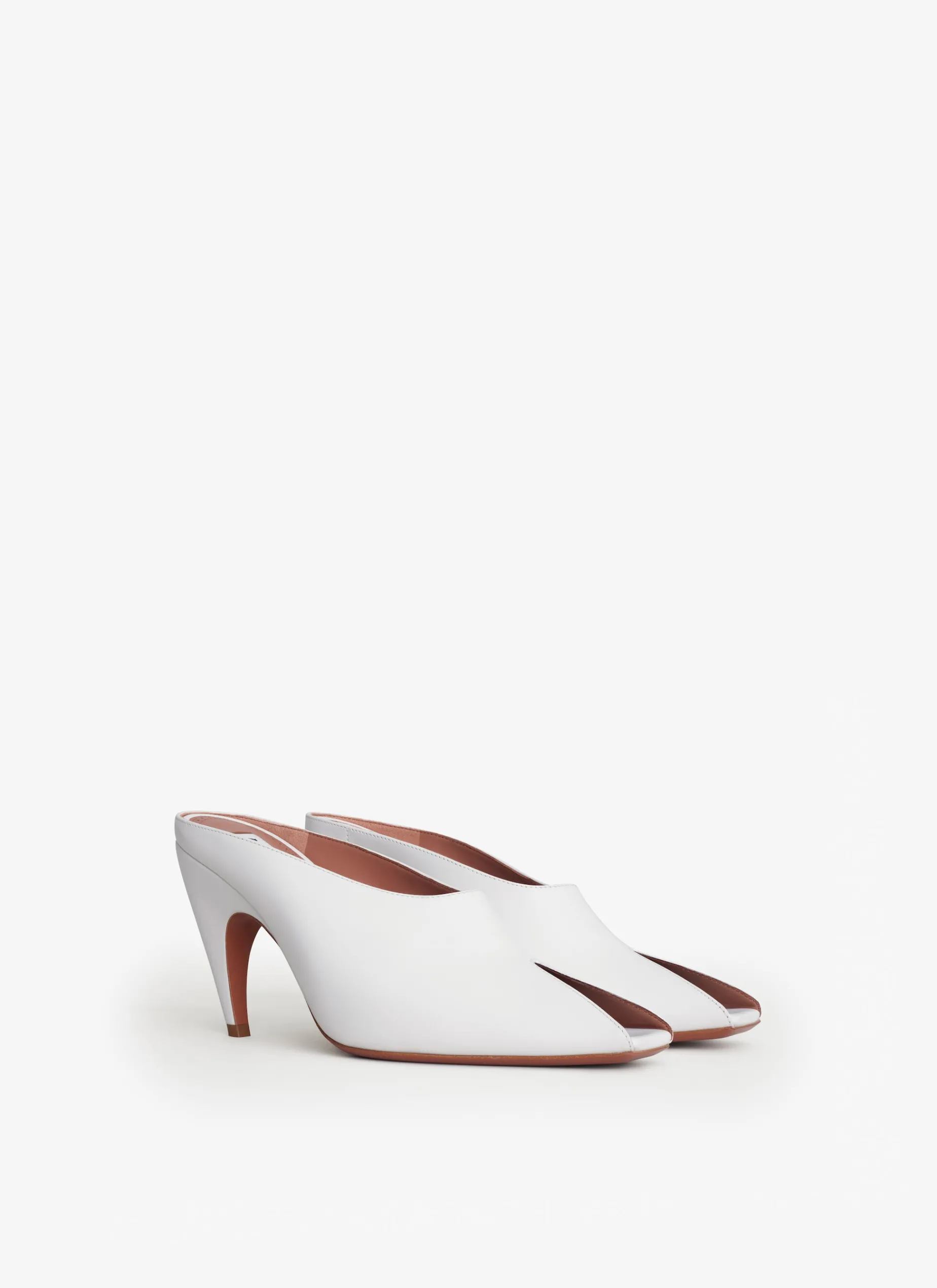 SPIKE MULES IN CALFSKIN