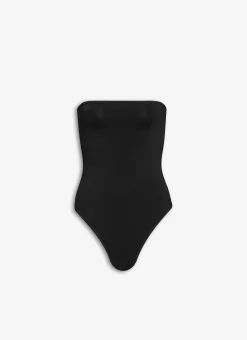 STRAPLESS BODY IN STRETCH KNIT