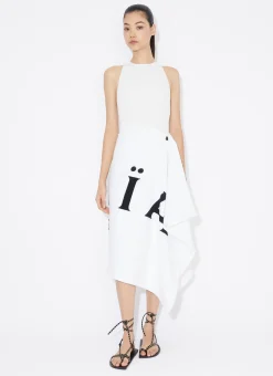 TOWEL SKIRT IN COTTON TERRY