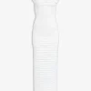 TUBE SHEER MIDI DRESS