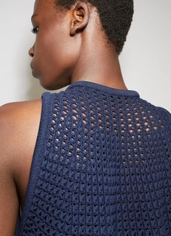 WAFFLE KNIT DRESS